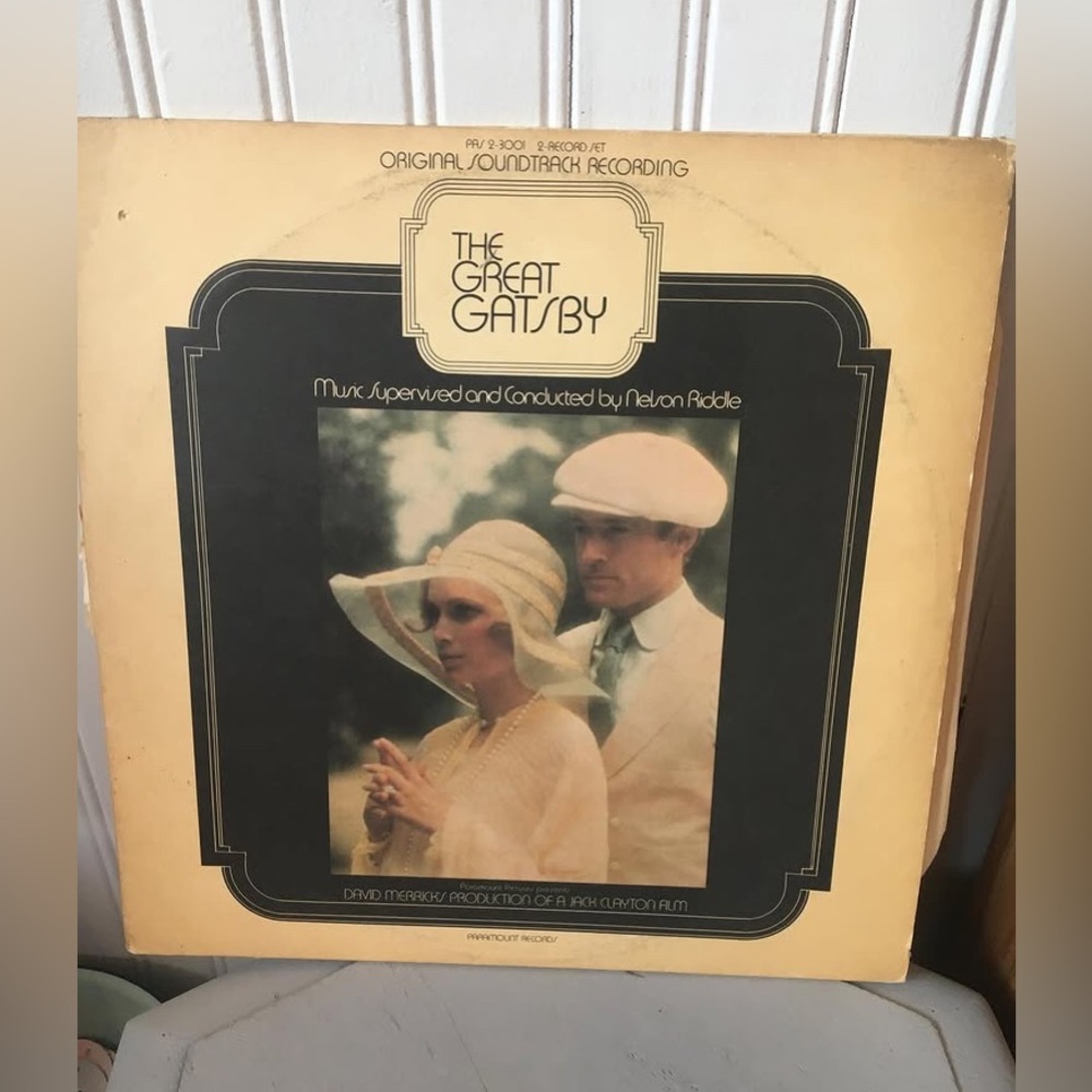 1974 The G R E A T Gatsby vinyl record